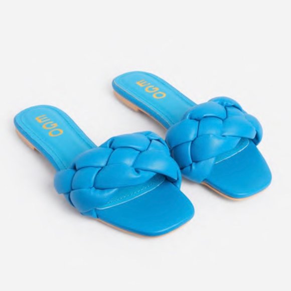 EGO UPTOWN GIRL SLIPPERS SANDALS BLACK - Picture 3 of 3